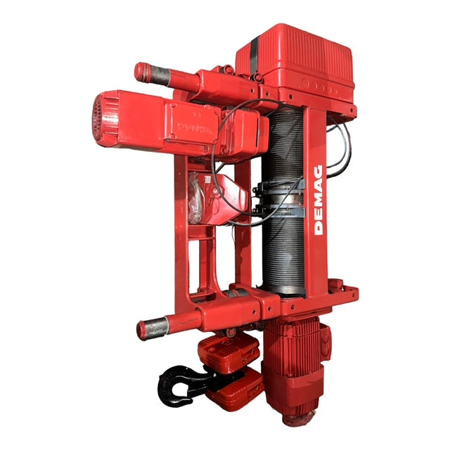 DEMAG Seilzug, Seilwinde, Kran, 3600Kg / Hackenweg: 12m / Seildurchmesser: 7,5mm