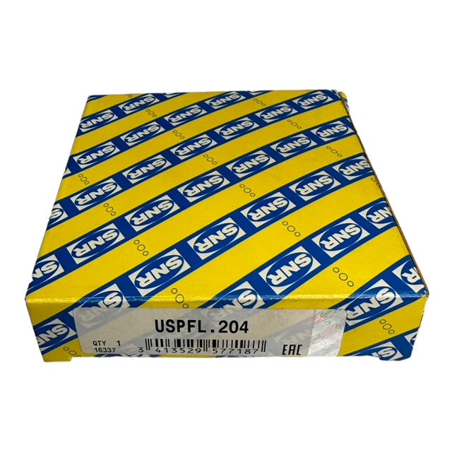SNR USPFL204 Flanschlagereinheit oval 20x47x25mm
