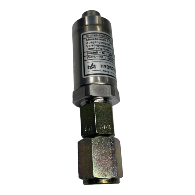 Hydrotechnik 3403-18-A4.33 Druckaufnehmer 0-600Bar / 0-20mA / 9-30V / 1200Bar