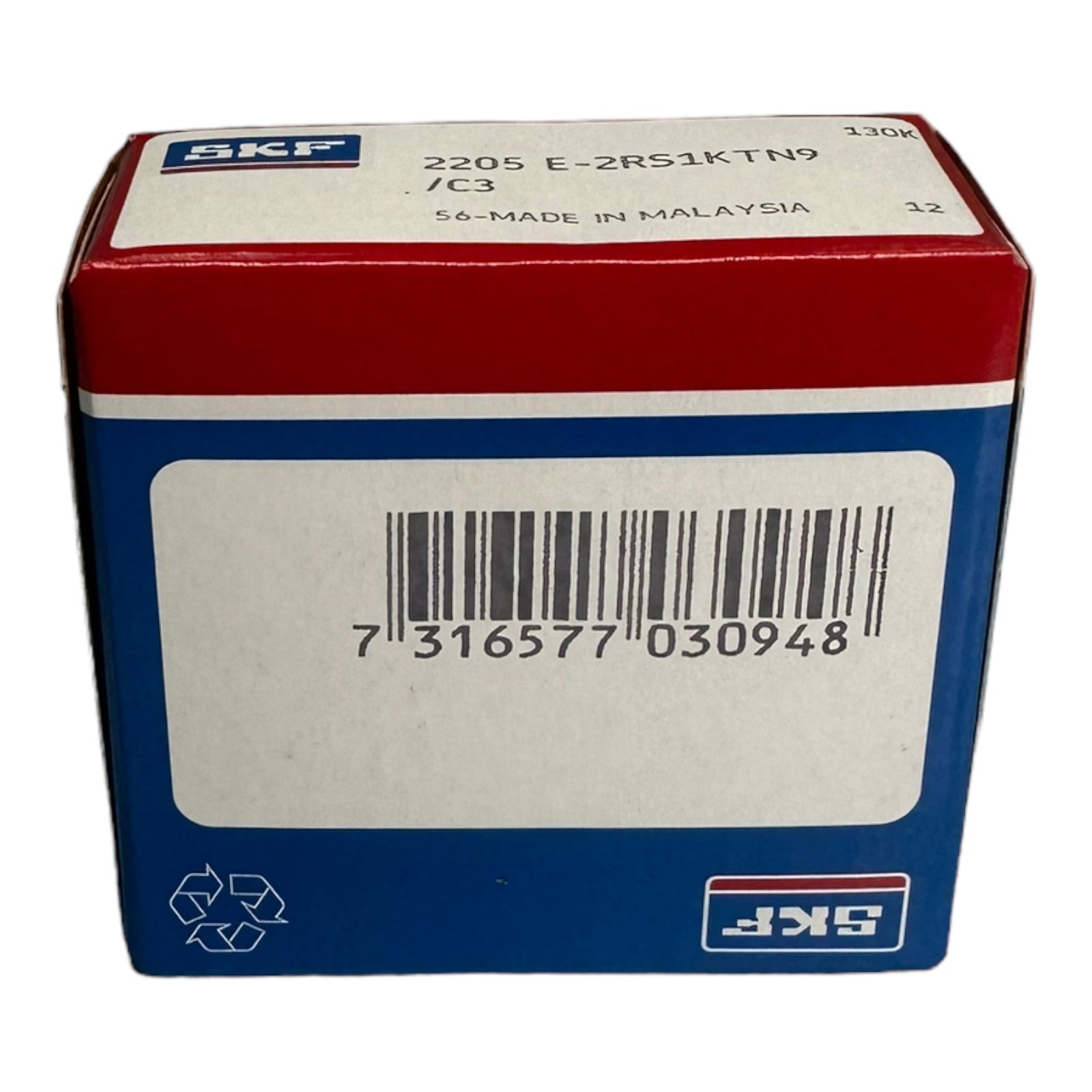 SKF 2205E-2RS1KTN9/C3 Pendelkugellager 25x52x18mm