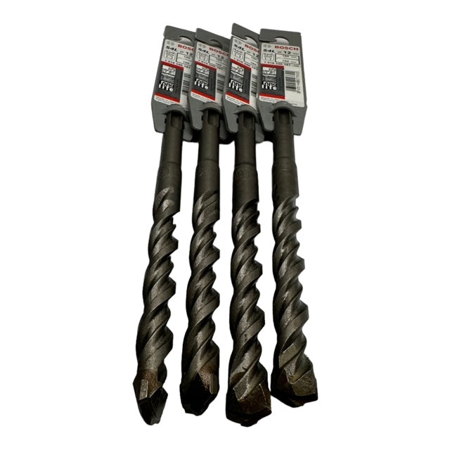 4x BOSCH S4L12 SDS plus S4L Hammerbohrer Betonbohrer Steinbohrer 12mm 100x160mm