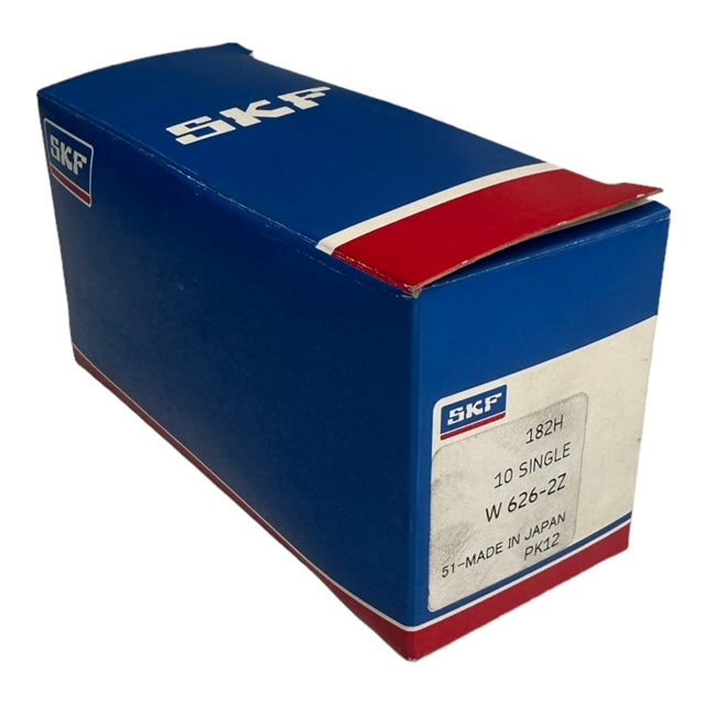 10x SKF W626-2Z Einreihige Rillenkugellager 6x19x6mm