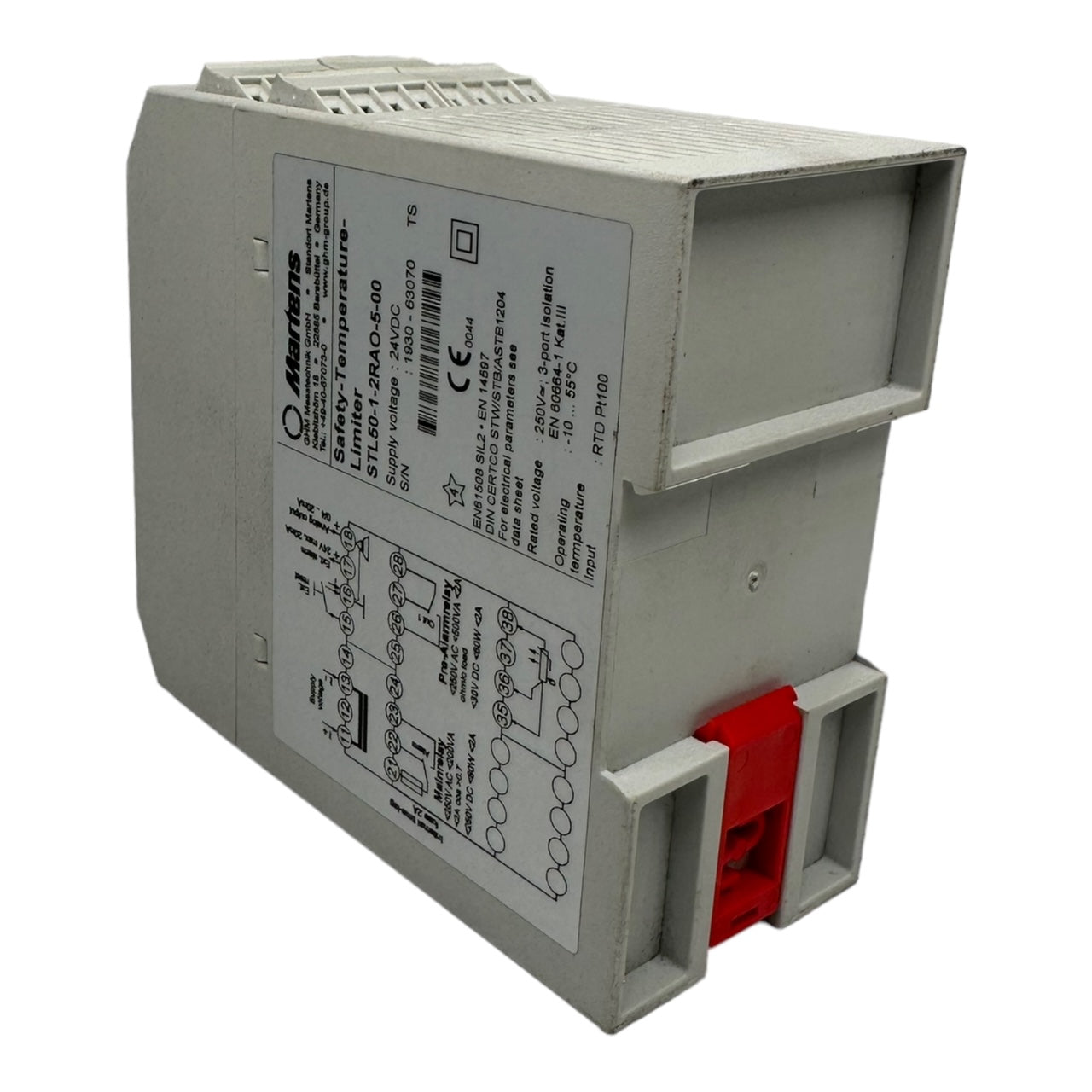 Martens STL50-1-2RAO-5-00 Safety temperature limiter Temperaturregler -10-55°C