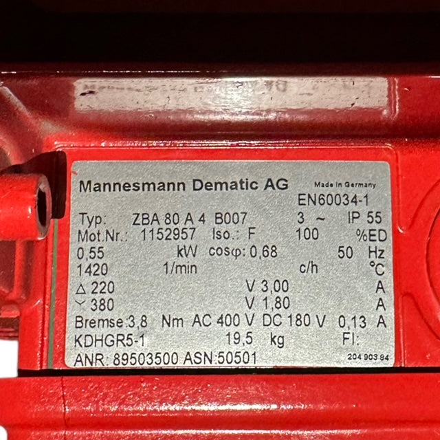 DEMAG Seilzug, Seilwinde, Kran, 3600Kg / Hackenweg: 12m / Seildurchmesser: 7,5mm