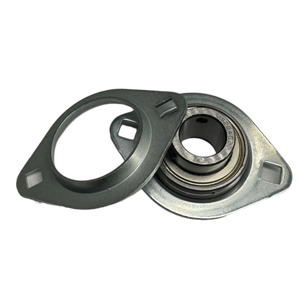 SNR USPFL204 Flanschlagereinheit oval 20x47x25mm