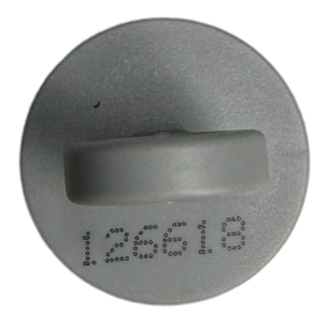 10stk. PERMA Aktivierungsschraube 101335 CLASSIC FUTURA Grau