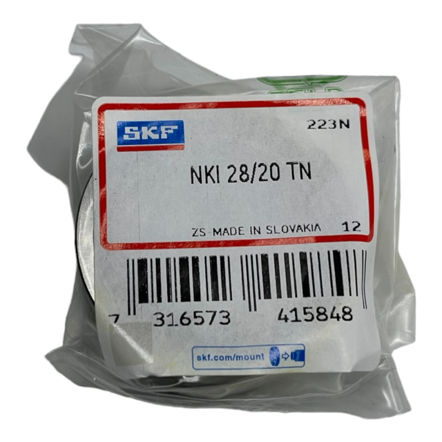 5x SKF NKI28/20TN Nadellager mit Ringen 28x42x20mm