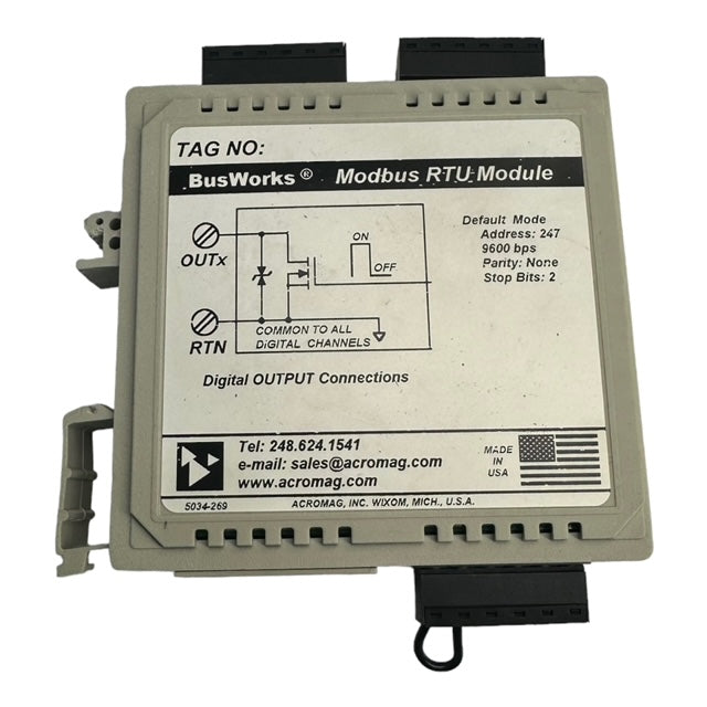 Acromag 932MB-0900 Modbus-RTU Input Modules high-speed RS-485