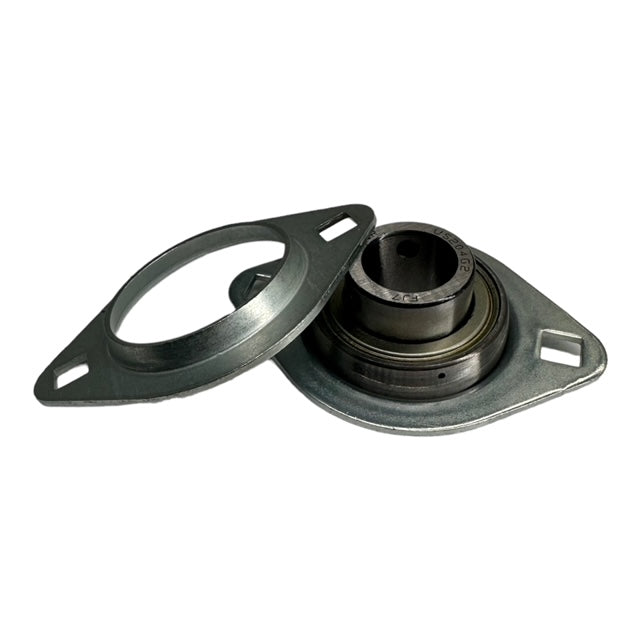 SNR USPFL204 Flanschlagereinheit oval 20x47x25mm