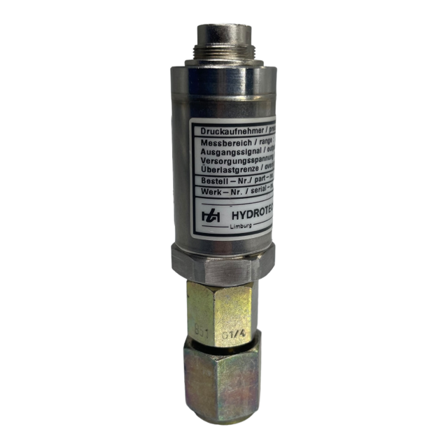 Hydrotechnik 3403-18-A4.33 Druckaufnehmer 0-600Bar / 0-20mA / 9-30V / 1200Bar
