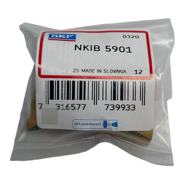 SKF NKIB5901 Kombiniertes Nadel-/Schrägkugellager 12x24x17,5mm