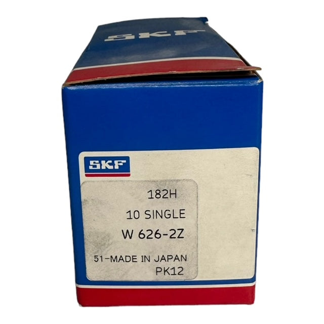 10x SKF W626-2Z Einreihige Rillenkugellager 6x19x6mm