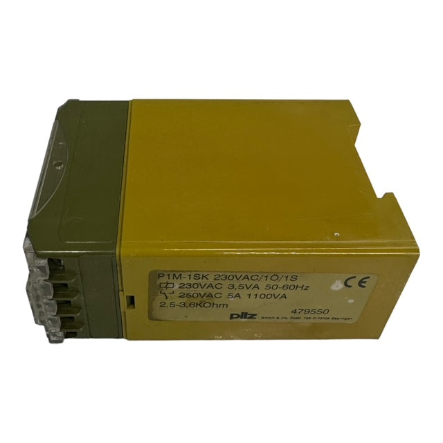 PILZ P1M-1SK 479550 Sicherheitsrelais 230VAC/1Ö/1S