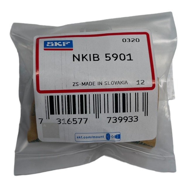 SKF NKIB5901 Kombiniertes Nadel-/Schrägkugellager 12x24x17,5mm