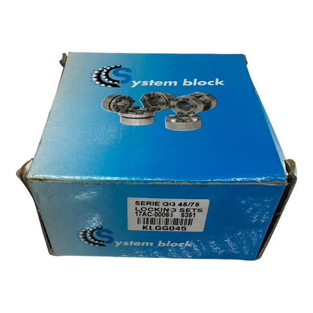 System block Serie GG 45/57 LKGG045 Spannblock / Spannsatz 45x75x32mm