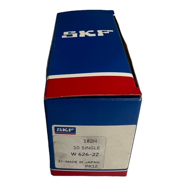 10x SKF W626-2Z Einreihige Rillenkugellager 6x19x6mm