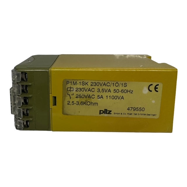 PILZ P1M-1SK 479550 Sicherheitsrelais 230VAC/1Ö/1S