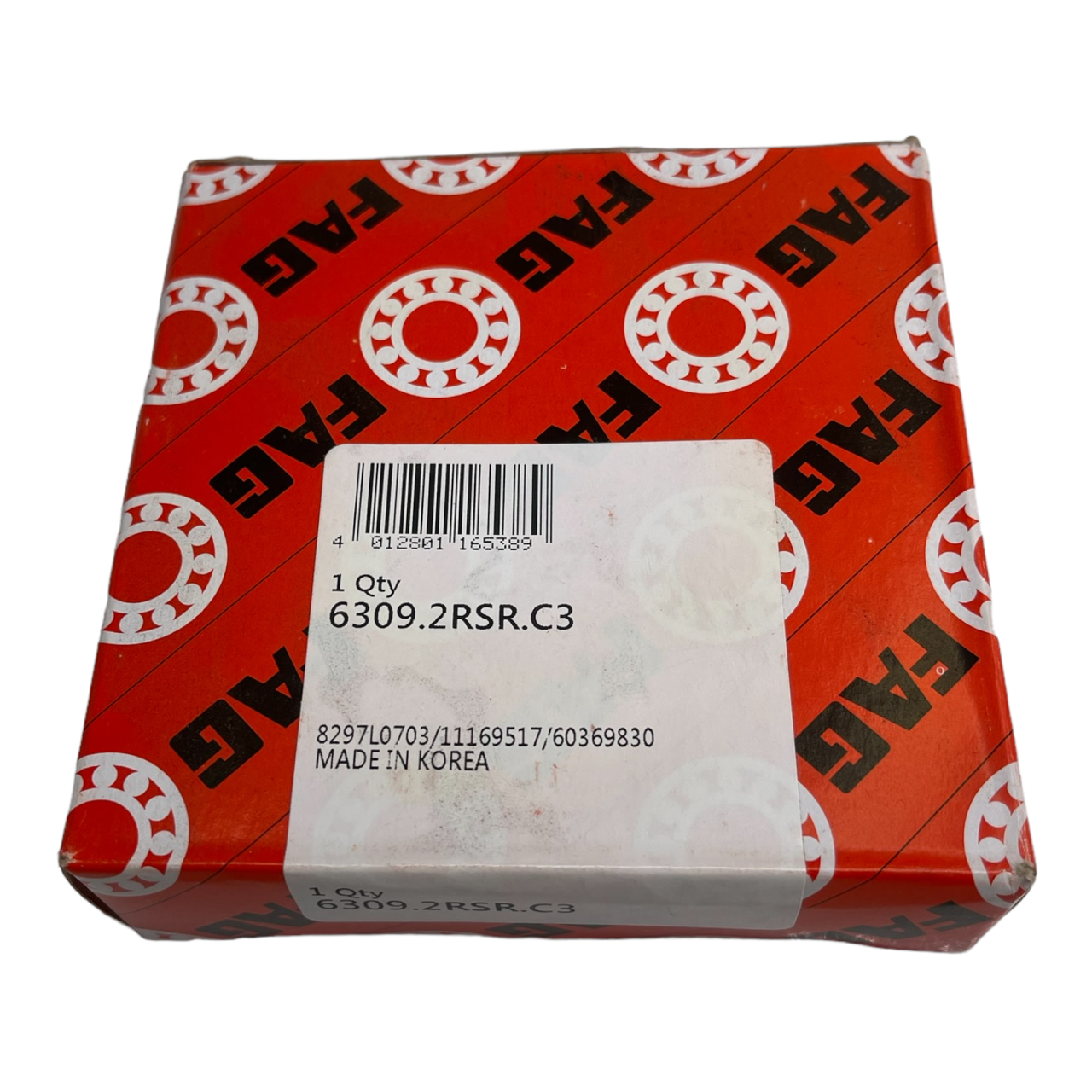 FAG 6309-2RSR-C3 Rillenkugellager Kugellager 45x100x25mm