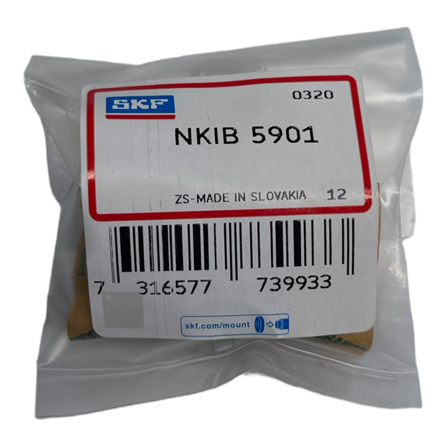 SKF NKIB5901 Kombiniertes Nadel-/Schrägkugellager 12x24x17,5mm