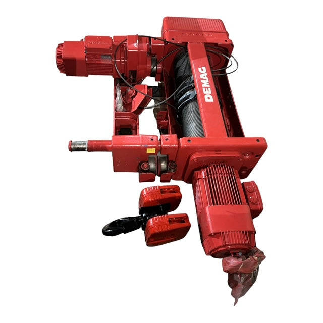 DEMAG Seilzug, Seilwinde, Kran, 3600Kg / Hackenweg: 12m / Seildurchmesser: 7,5mm