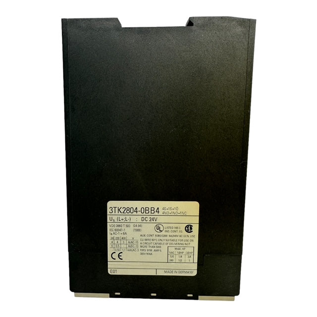 Siemens 3TK2804-0BB4 Schützsicherheitskombination 1S+1OE DC