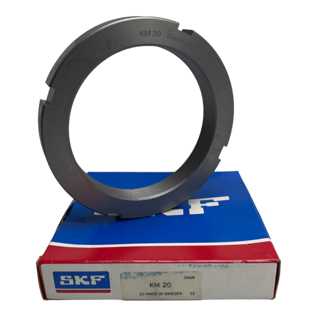 SKF KM20 Nutmuttern Wellenmutter, mit metrischem Gewinde 100x130x18mm
