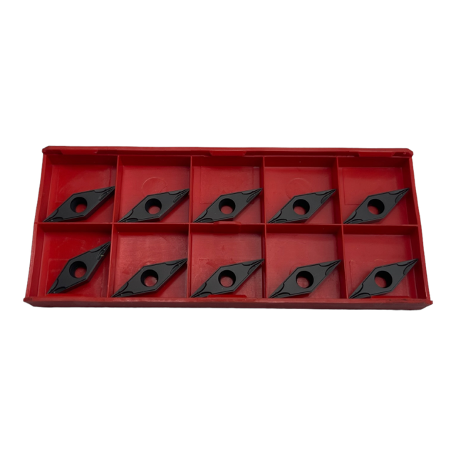 10x Format VBMT160404M-PMK030 Wendeschneidplatte 7Grad 29682324