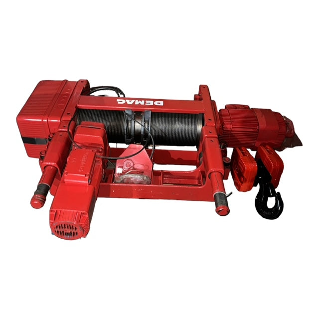 DEMAG Seilzug, Seilwinde, Kran, 3600Kg / Hackenweg: 12m / Seildurchmesser: 7,5mm