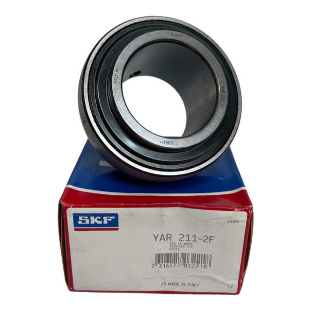 SKF YAR211-2F Spannringlager Spannlager mit Gewindestiftbefestigung
