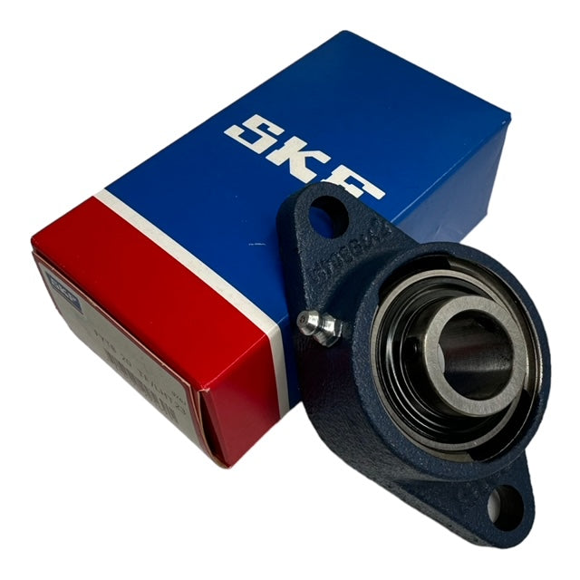 SKF FYTB20TF/LHT23 Zweiloch-Flanschlager Kugellager Lagereinheit Guss FYTB 20 TF